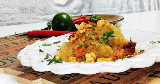 Weiskohl-Curry mit Nussaroma