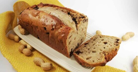 Veganes Bananenbrot mit Nussmus – zuckerfreier Genuss