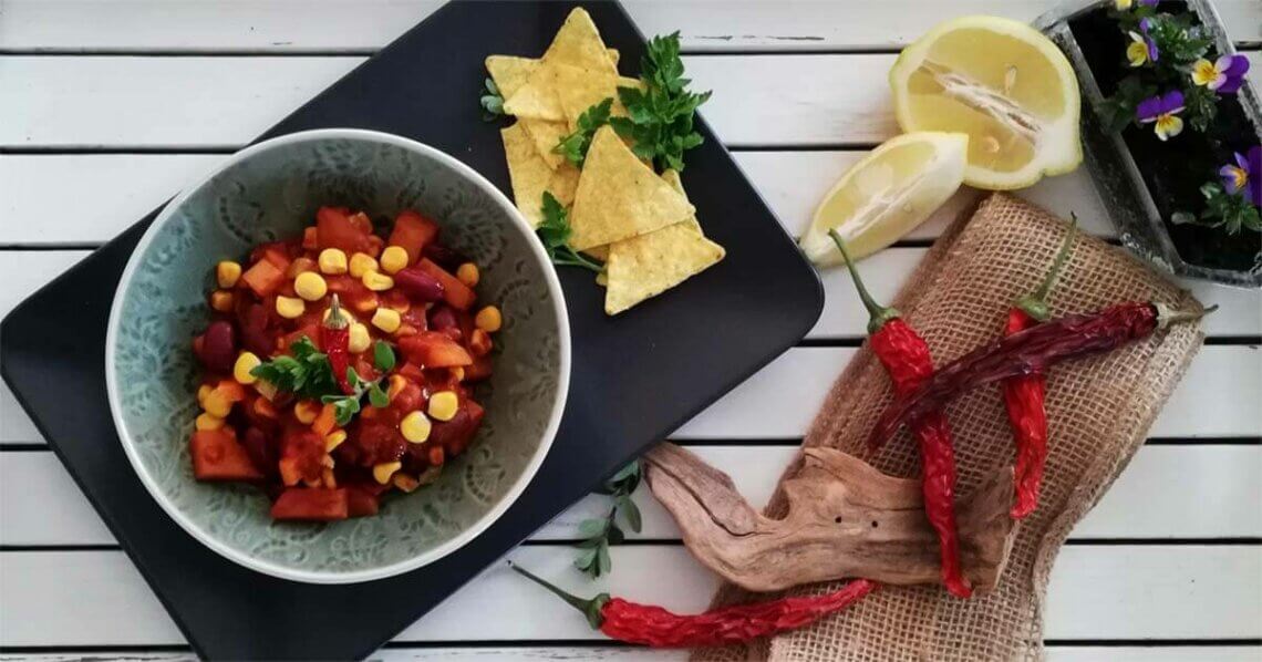 Rezept Chili Sin Carne Vegan Wurzig Lecker Proteinreich