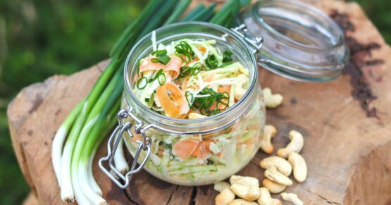 Veganer Coleslaw – cremiger Krautsalat